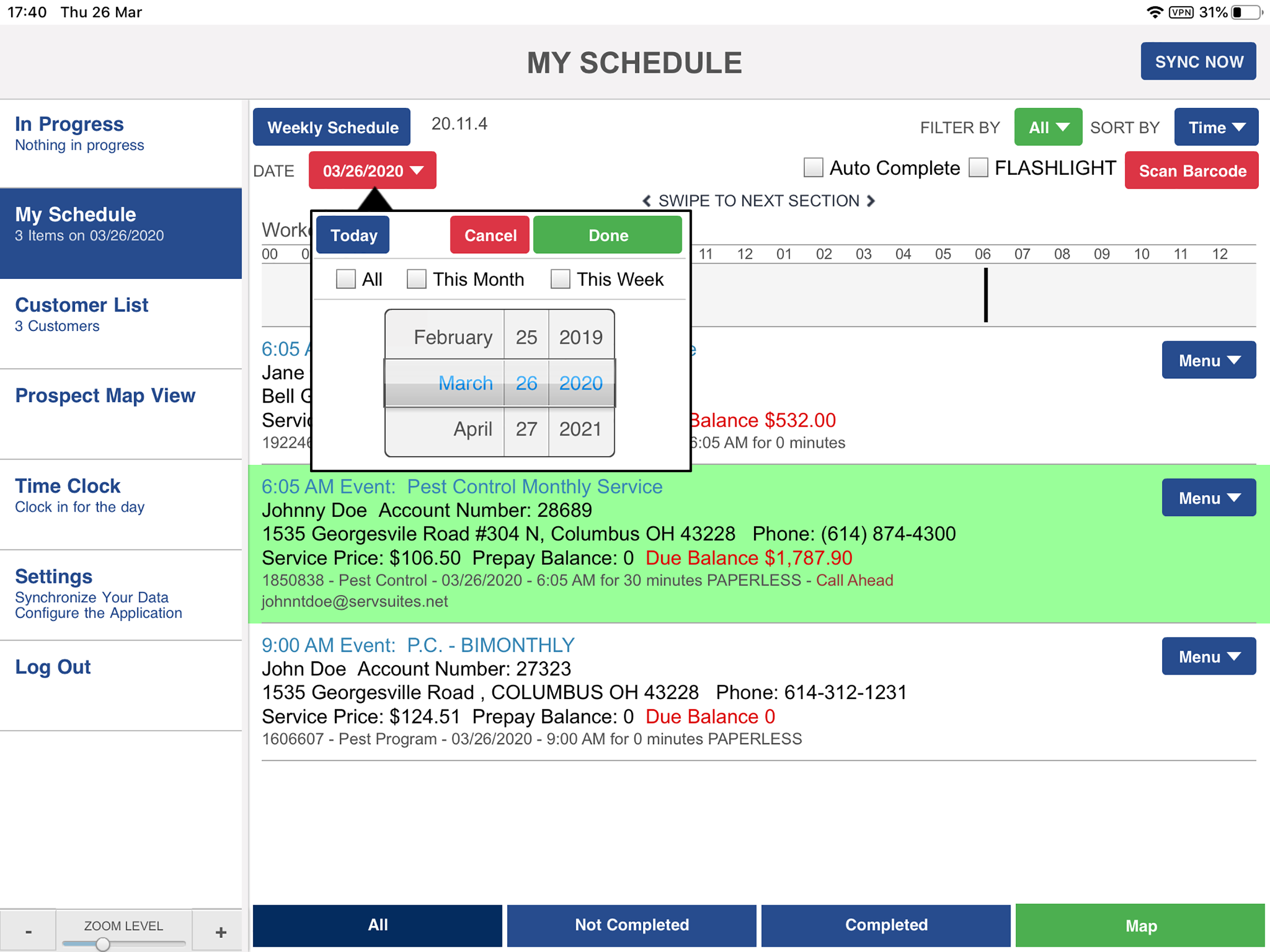 ServSuite Mobile Tablet screenshot 8