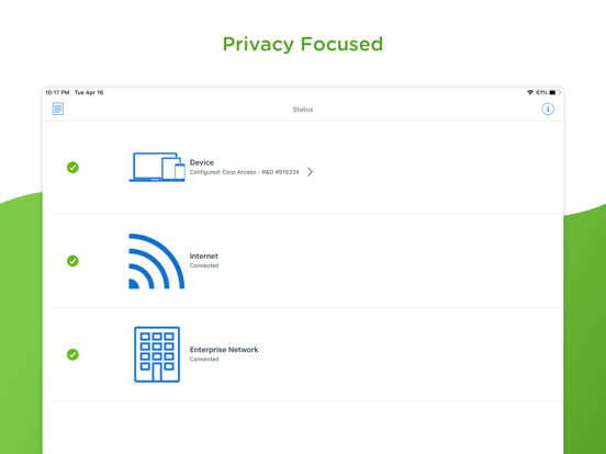 Screenshot #5 pour VMware Tunnel