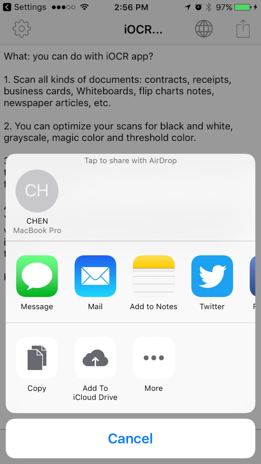 #5. image to text & pdf converter (iOS) بواسطة: Chen Hefu