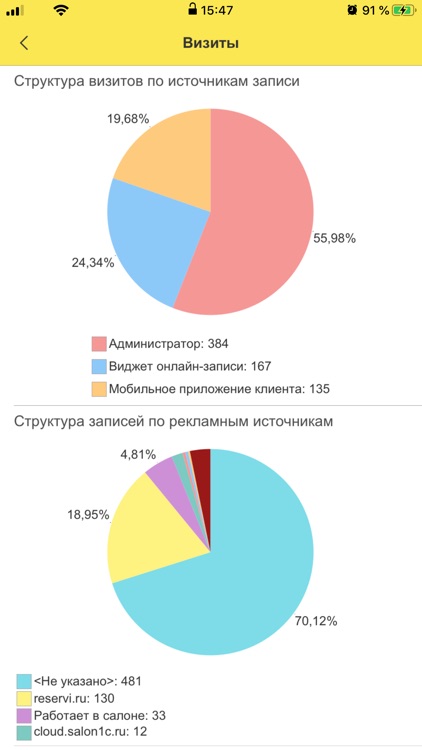 1С:Салон красоты screenshot-4