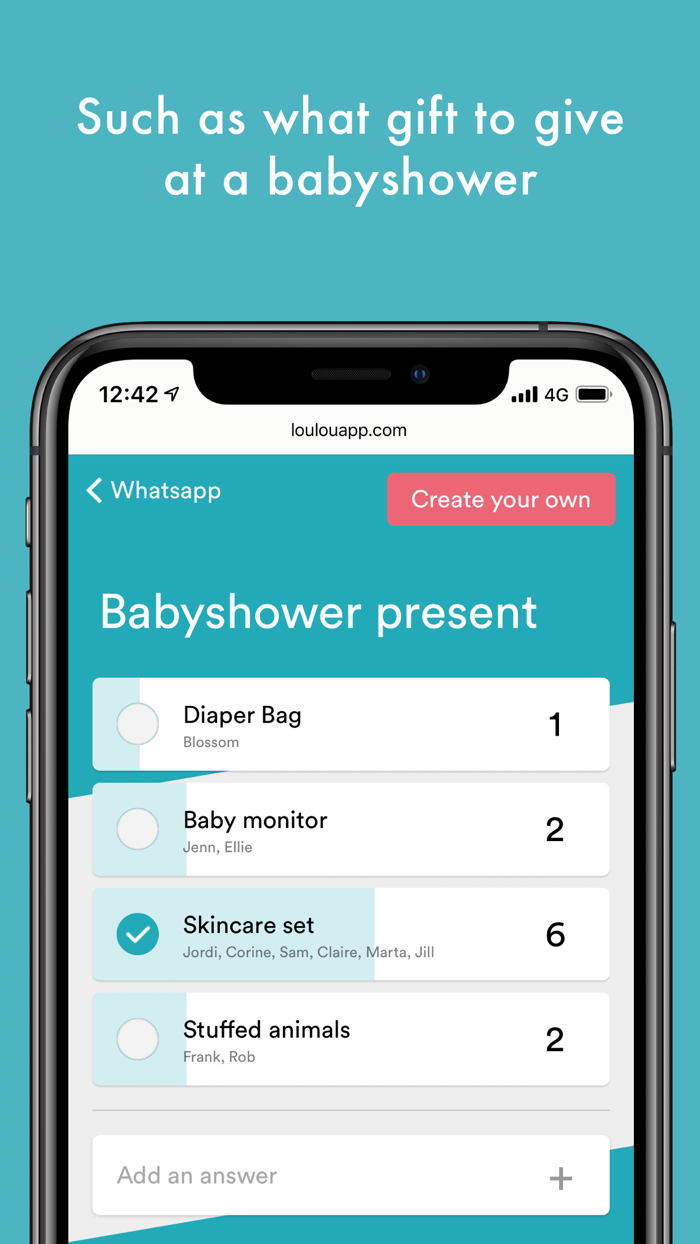 LouLou - Easy date planner