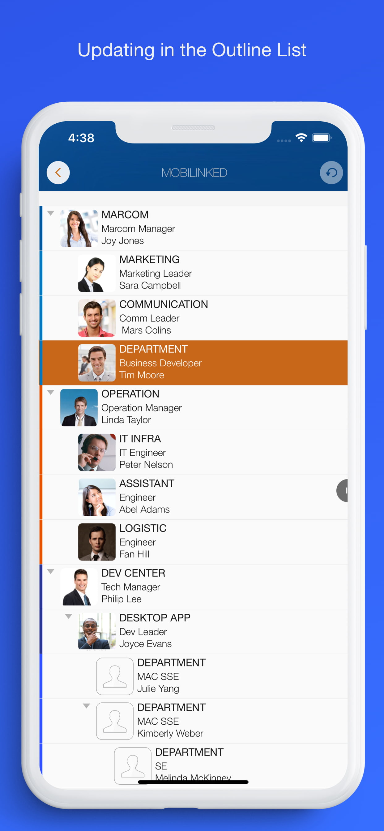 Organization Chart Management