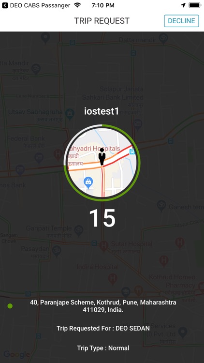 DEO CABS Driver screenshot-3