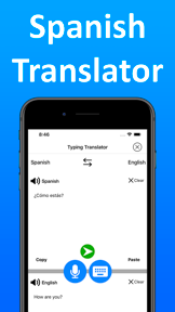 Translator: English to Spanish screenshot
