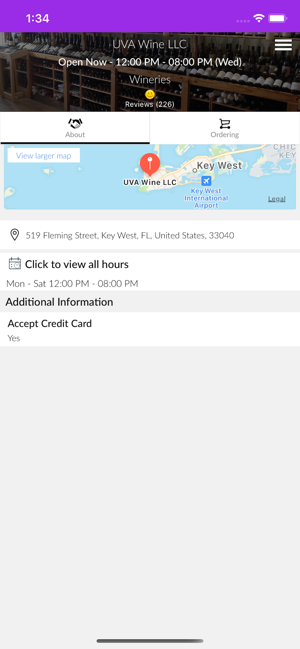UVA Wine Shoppe Key West