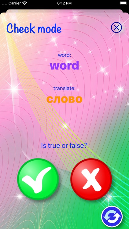 Yes or no translated word