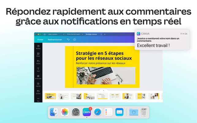 ‎Canva : Éditeur Photo et vidéo Capture d'écran