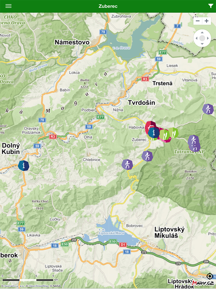 Zuberec - turistické ciele