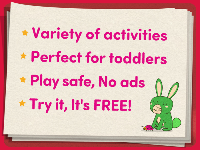 Preschool kids learning games.