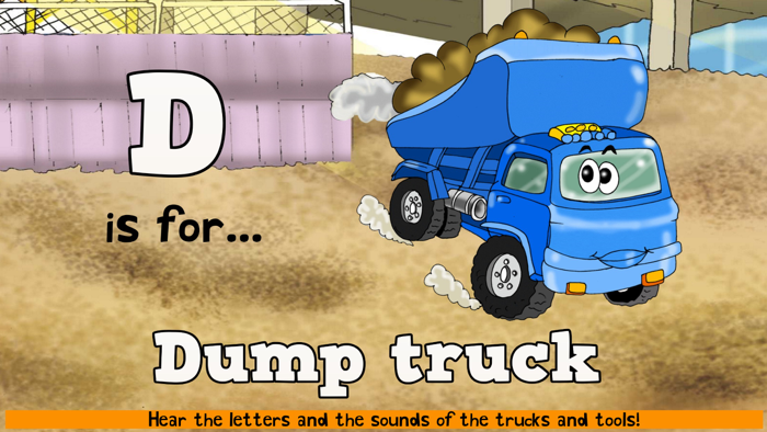 Construction Truck Games ABC