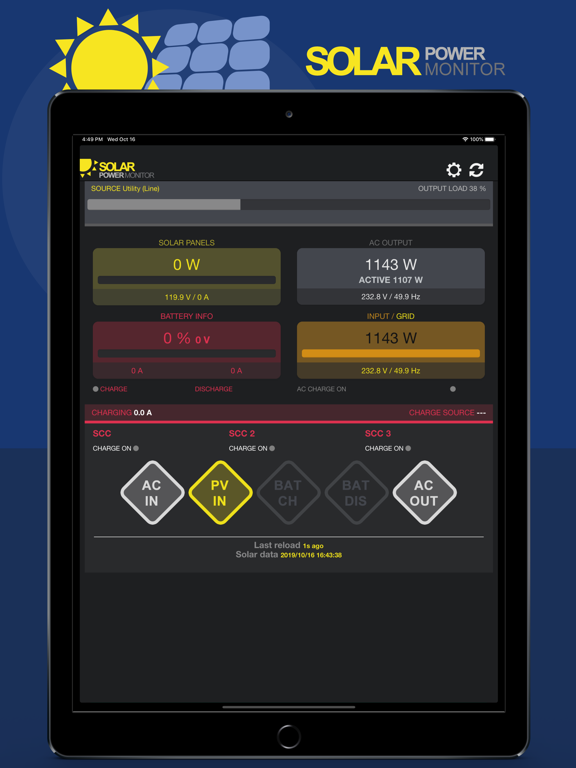 Screenshot #5 pour Solar Power Monitor