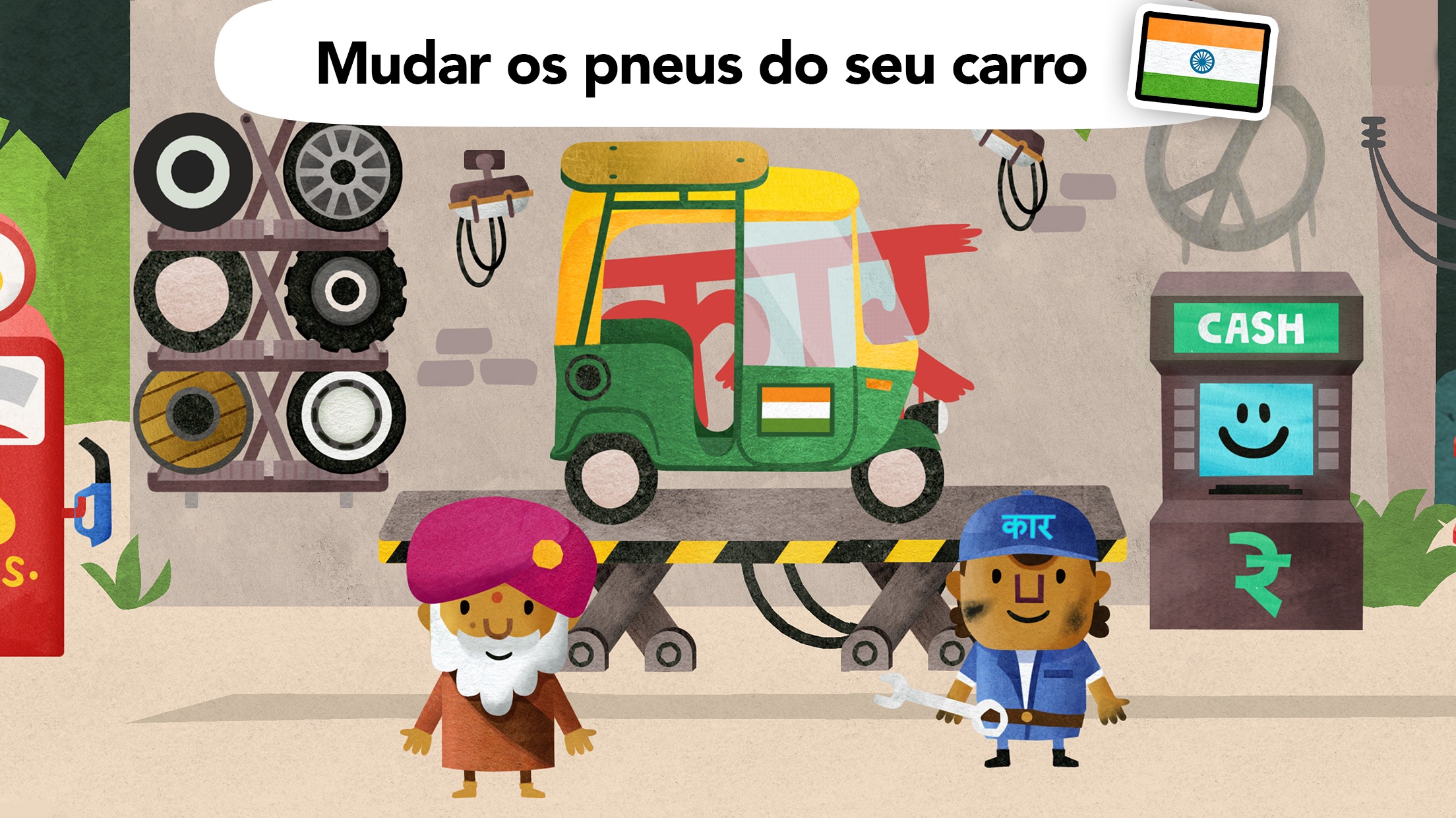 Screenshot do app Fiete World - para crianças 4+