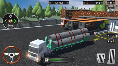 Real Truck Cargo Transport 3D Screenshot