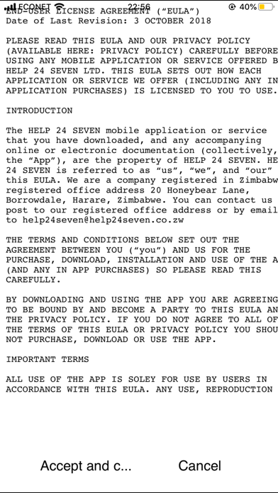 Help24Seven app screenshot 2