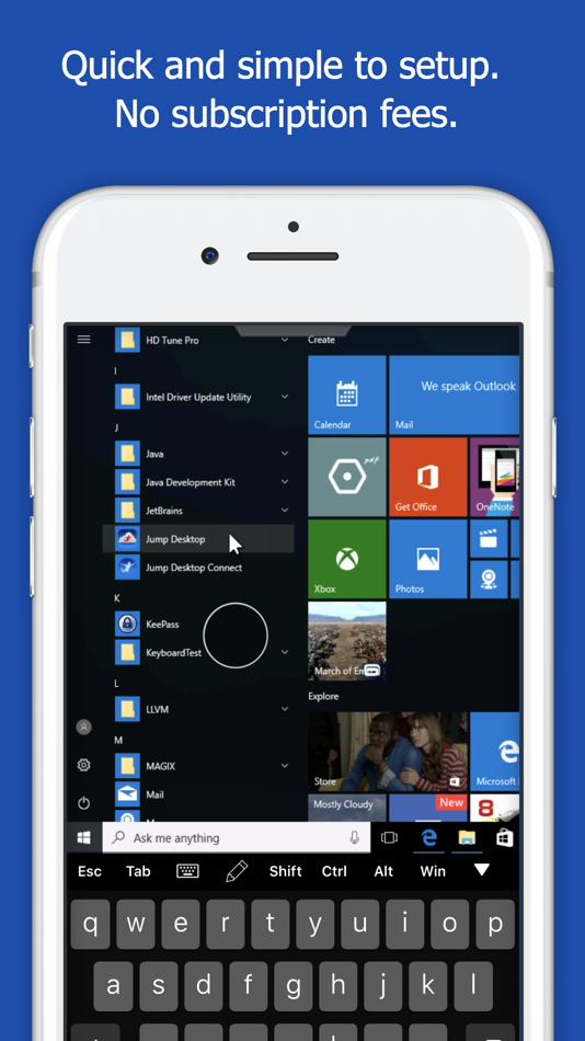 #2. Jump Desktop (RDP, VNC, Fluid) (iOS) 由: Phase Five Systems