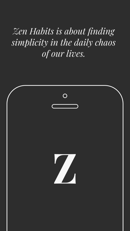 Zen Habits by Leo Babauta