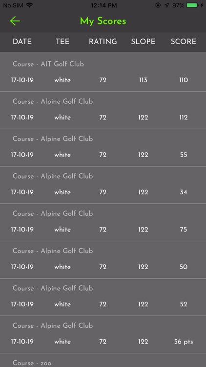 PSC Golf screenshot-3