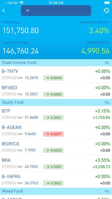 Smart Fund FA Screenshot