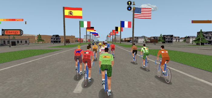 Ciclis 3D Lite - Cycling game