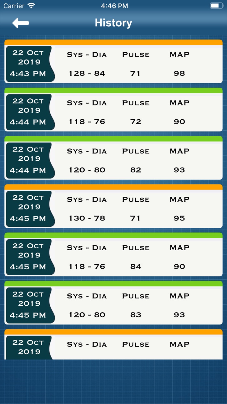 iPhone screenshot