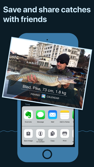 Fishing Calendar, Fish Finder Screenshot