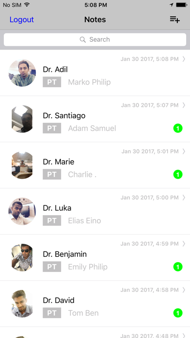 App screenshot