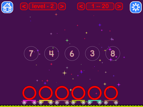 Counting Train iPad screenshot 4 - Education app