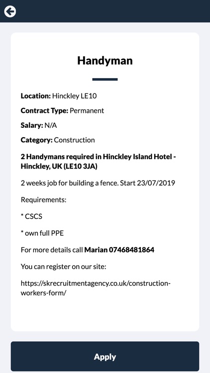 SK Recruitment Agency screenshot-3