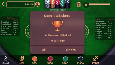 Caribbean Stud Poker Casino Screenshot