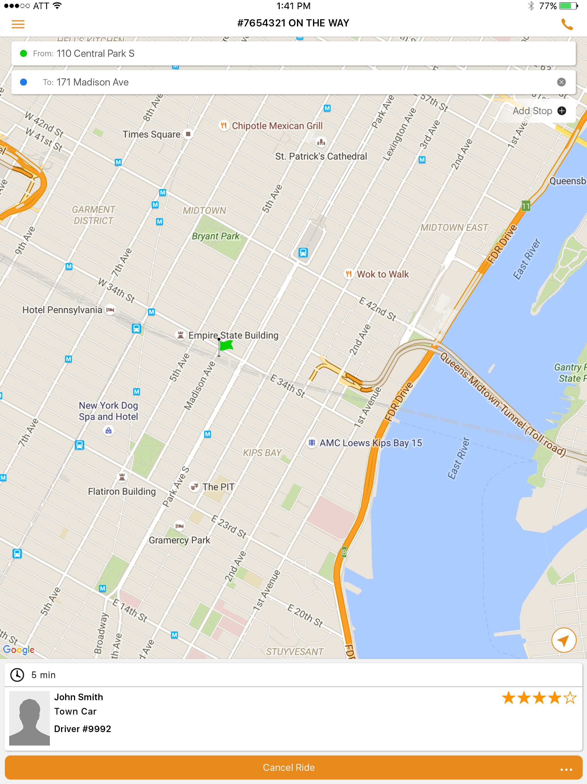 GoCar - New York Car Service screenshot 10