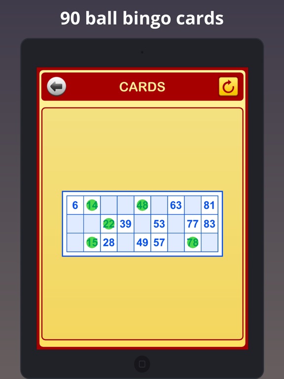 App screenshot