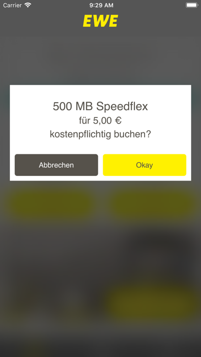 EWE Mobildaten screenshot 2