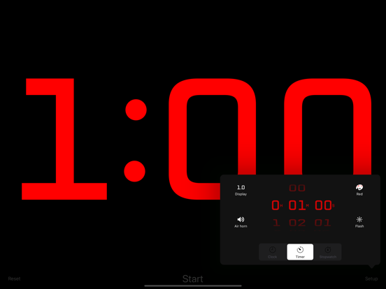 Countdown: Big Timer & Clock iPad app afbeelding 2