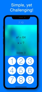 Algebra Game with Equations screenshot #3 for iPhone