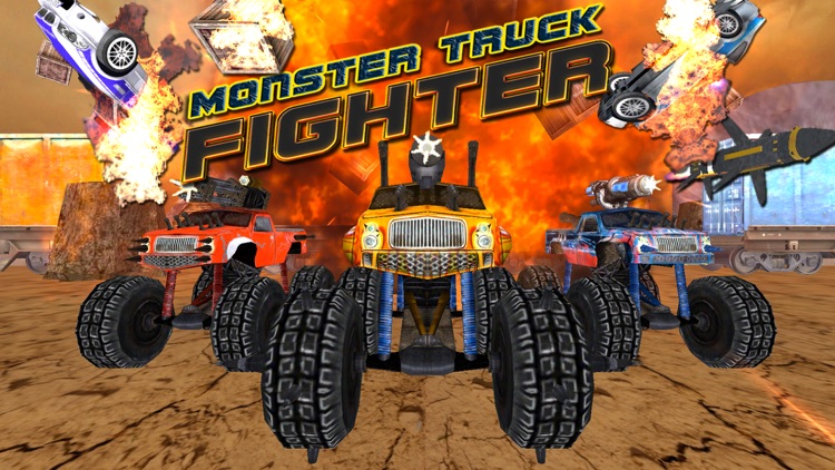 Crazy Monster Truck Fighter 3D screenshot-0