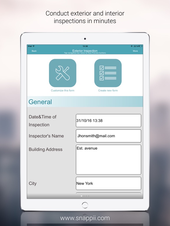 Screenshot #5 pour Building Inspection App