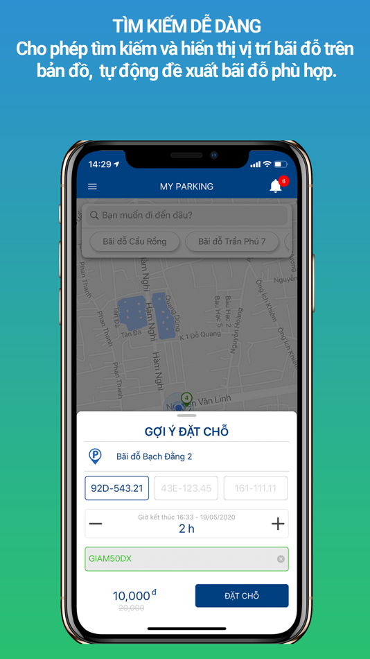 #1. My Parking (iOS) 由: VIETTEL BUSINESS SOLUTIONS CORPORATION – BRANCH OF VIETTEL GROUP