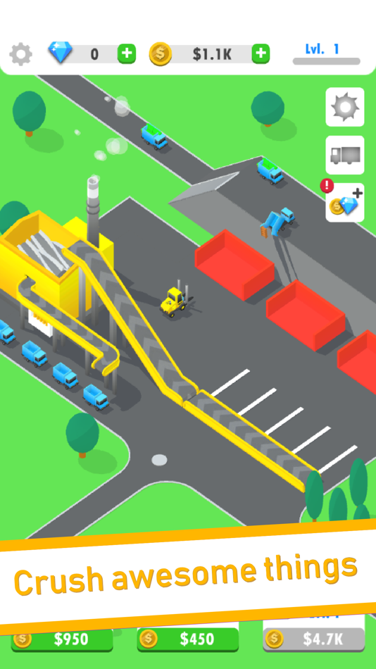 #1. Idle Crusher (iOS) Podle: Hugo Dumouch