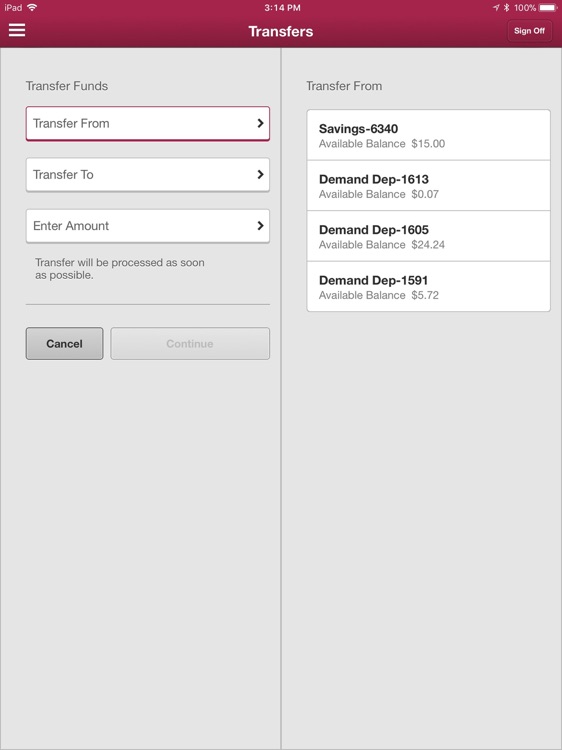Southern Heritage Bnk for iPad screenshot-4