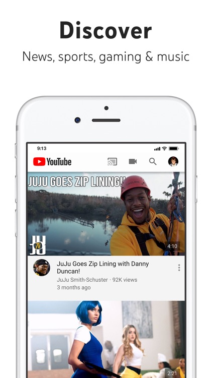 YouTube: Watch, Listen, Stream