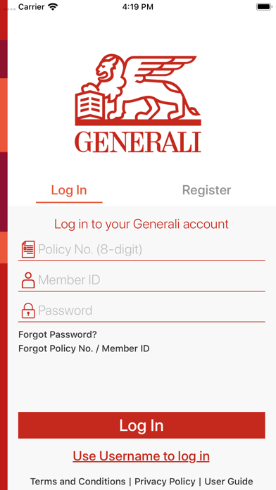 Generali We Care Screenshot