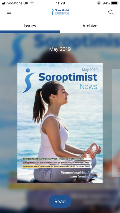 Soroptimist News screenshot 2