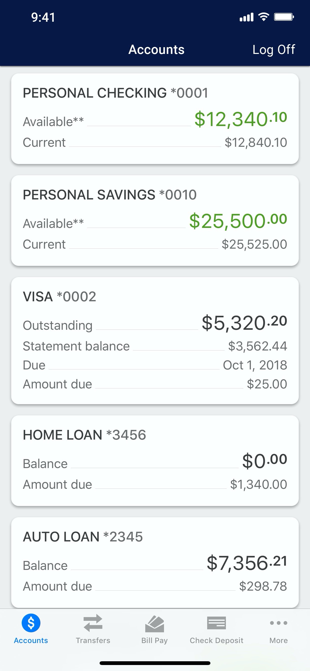 FNBT & FCB Mobile screenshot 1