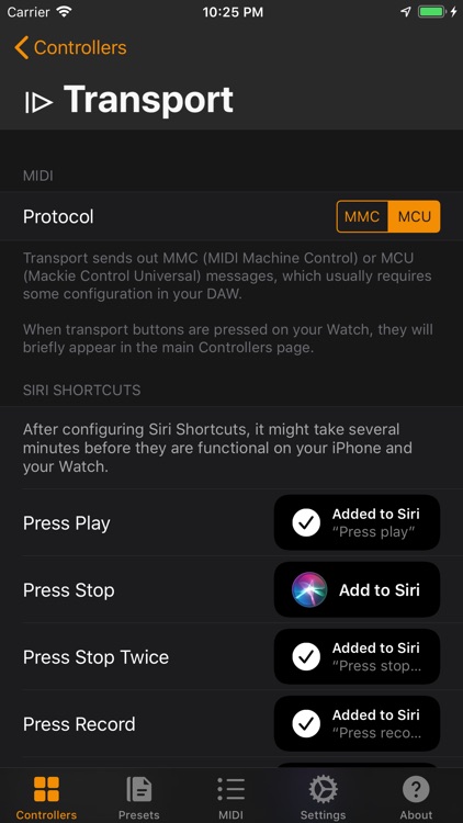 MidiWrist screenshot-3