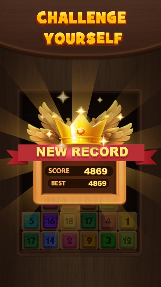 #4. Drag It Merge: Number Block 3D (iOS) 由: 永兴 杨