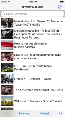 Game screenshot ToWatchList apk