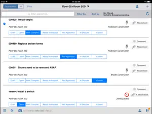 BIM 360 Field screenshot #5 for iPad