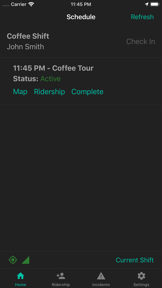 TripShot Driver screenshot