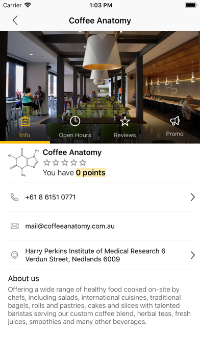 Coffee Anatomy Screenshot