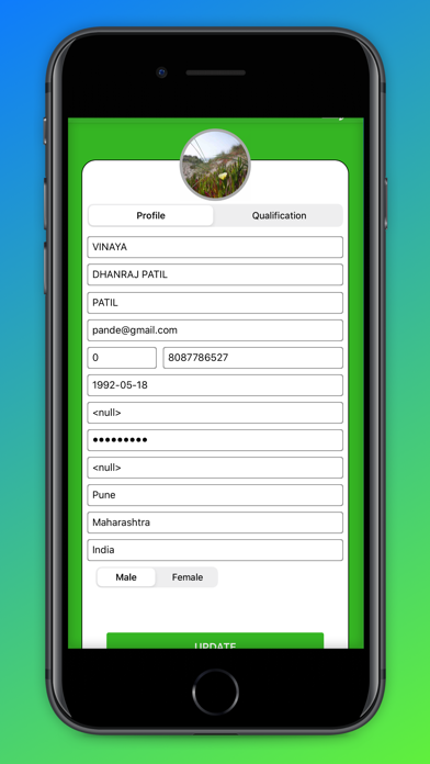 App screenshot